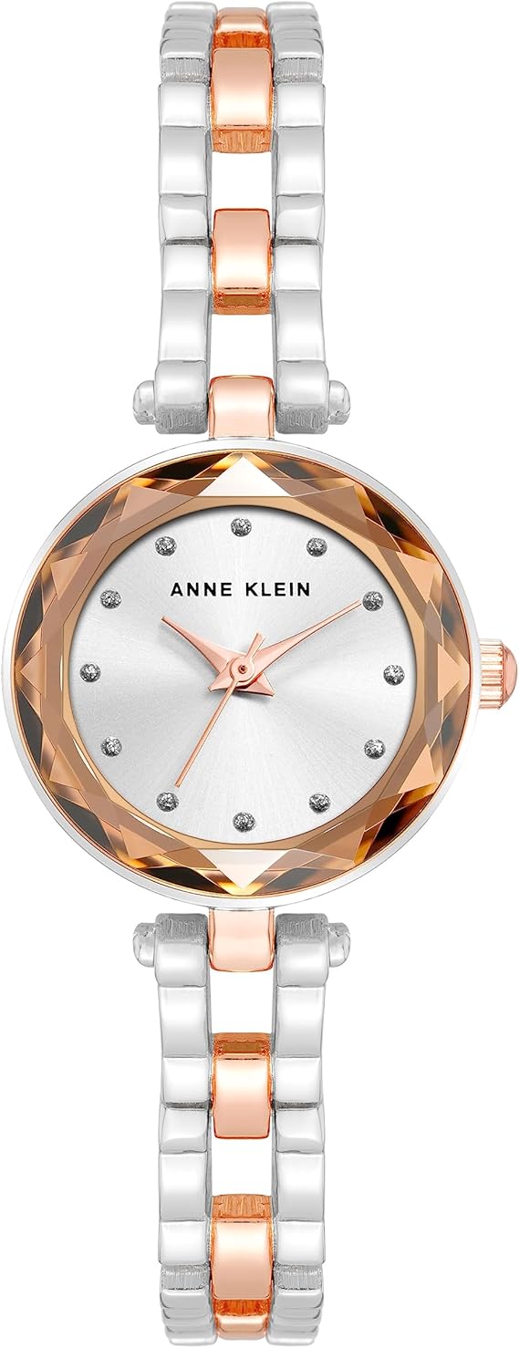 Anne Klein 23.8mm Quartz Watch. AK-4185SVRT