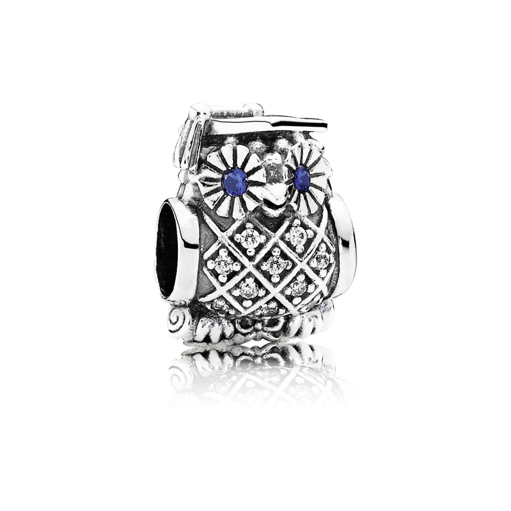 Owl Graduation Charm – Graziella Fine Jewellery