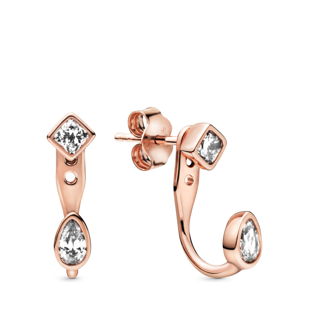 Geometric Shapes Stud Earrings