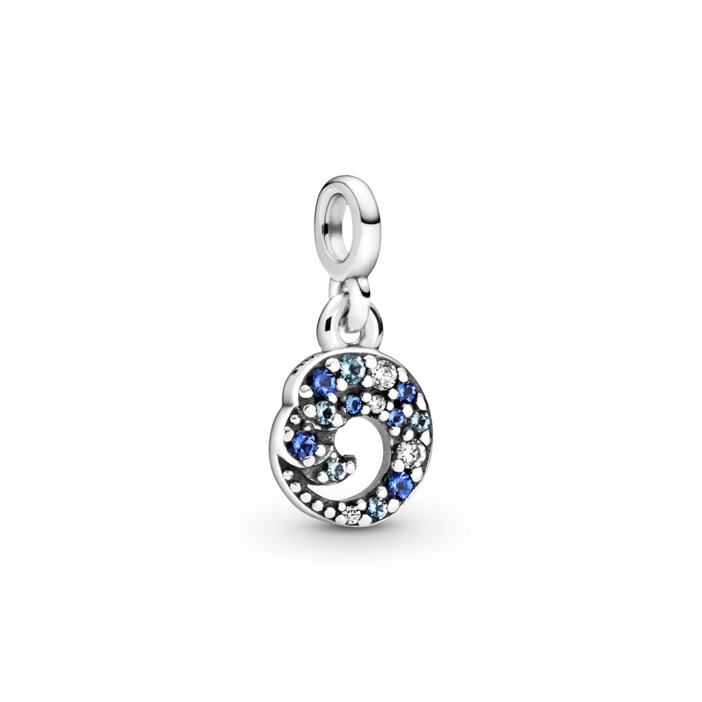 Pandora ME Blue Ocean Wave Mini Dangle Charm