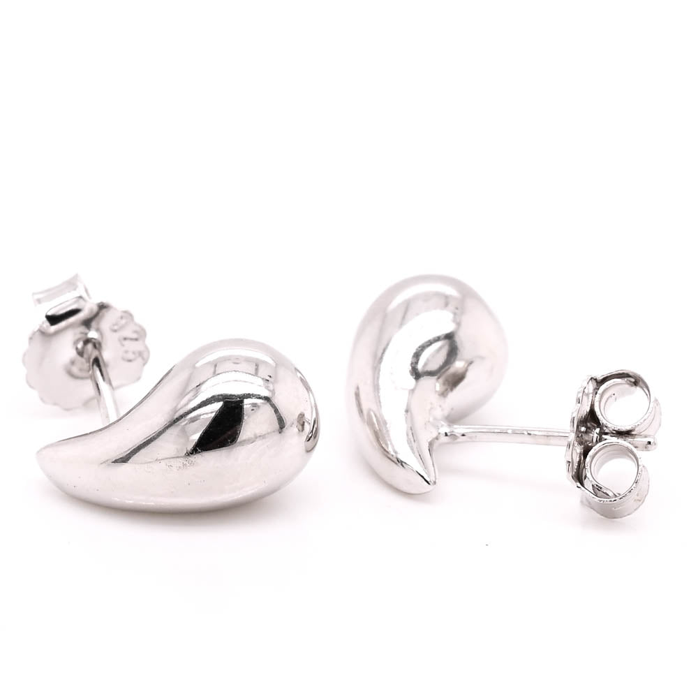 Sterling Silver Mini Teardrop Stud Earrings