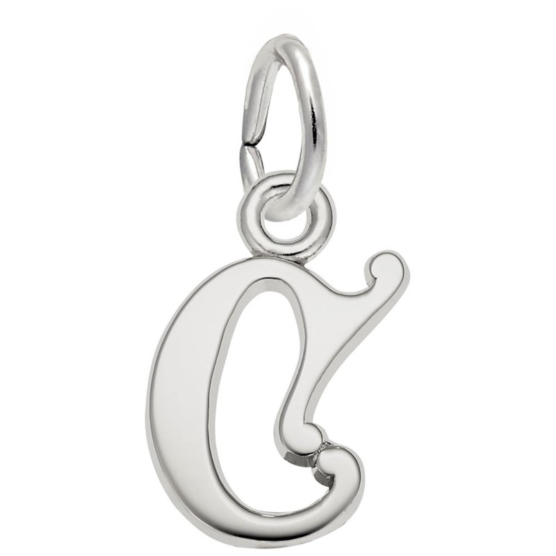 Rembrandt Sterling Silver Initial C Charm.