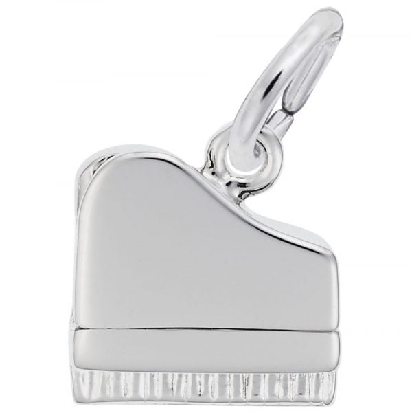 Rembrandt Sterling Silver Piano Charm.