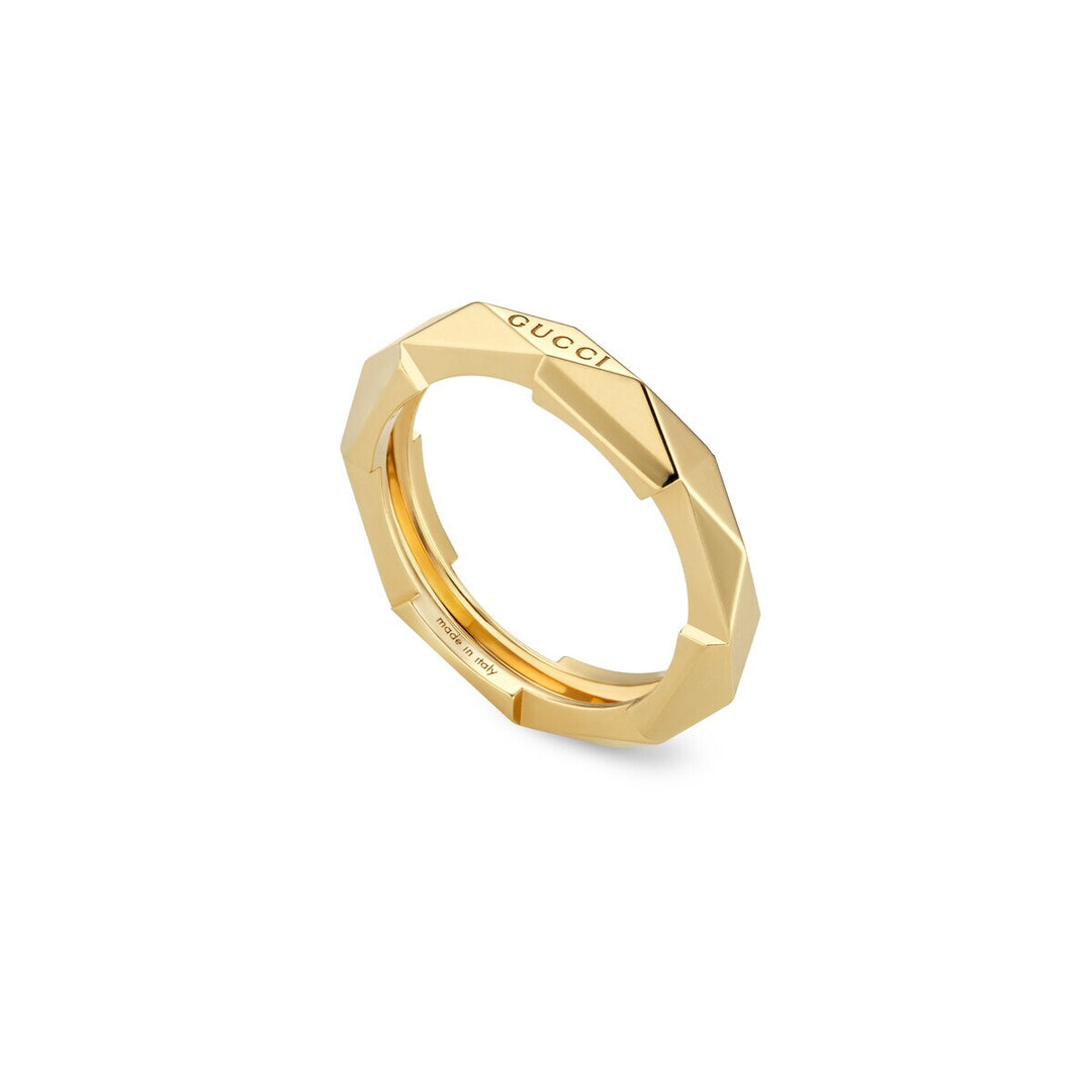 Gucci 18KT Yellow Gold Link To Love Ring.