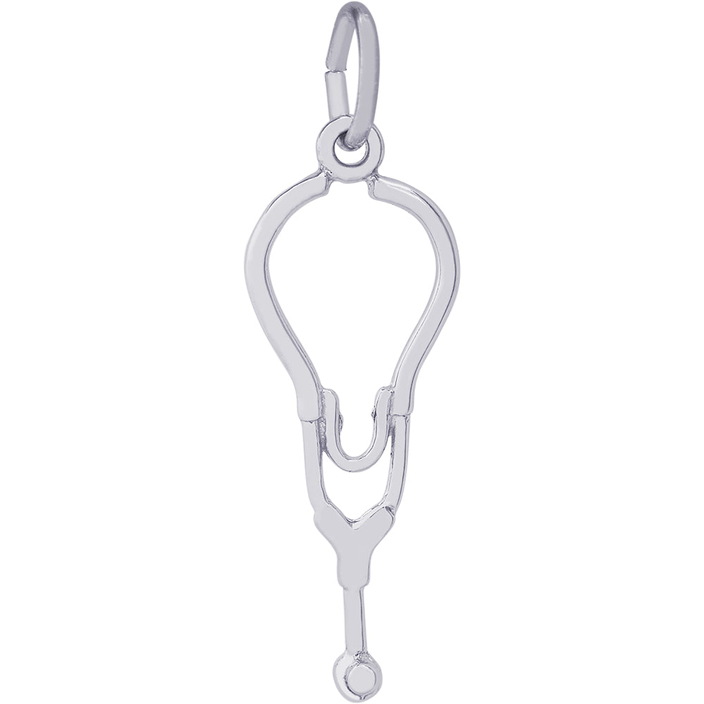 Rembrandt Sterling Silver Stethescope Charm.