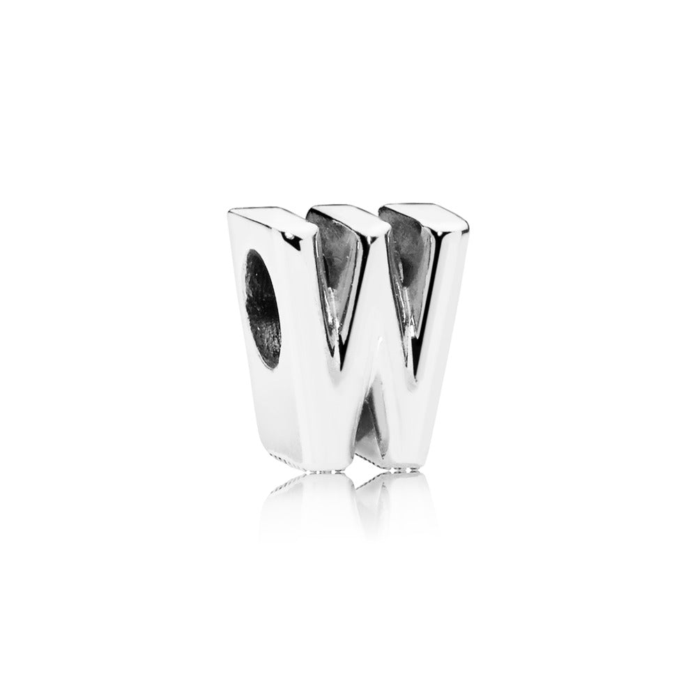 Letter W Alphabet Charm