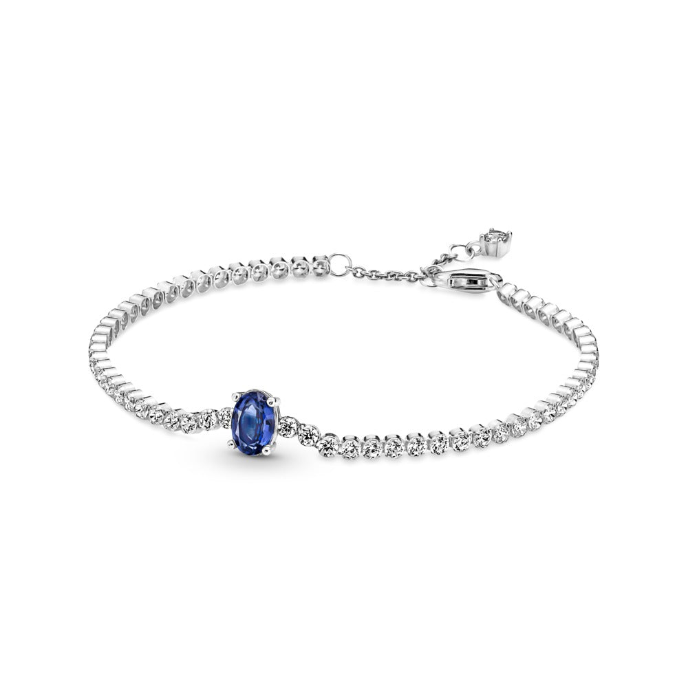 Sparkling Pave Tennis Bracelet