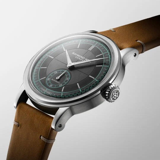 Raymond Weil Millesime Automatic Small Seconds Menthol Minute Track 35mm Watch. 2130-STC-60521