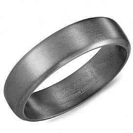Torque Tantalum Wedding Band.