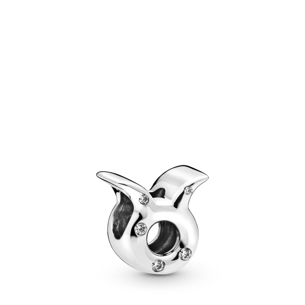Sparkling Taurus Zodiac Charm