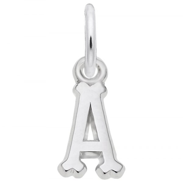 Rembrandt Charms Sterling Silver "A".