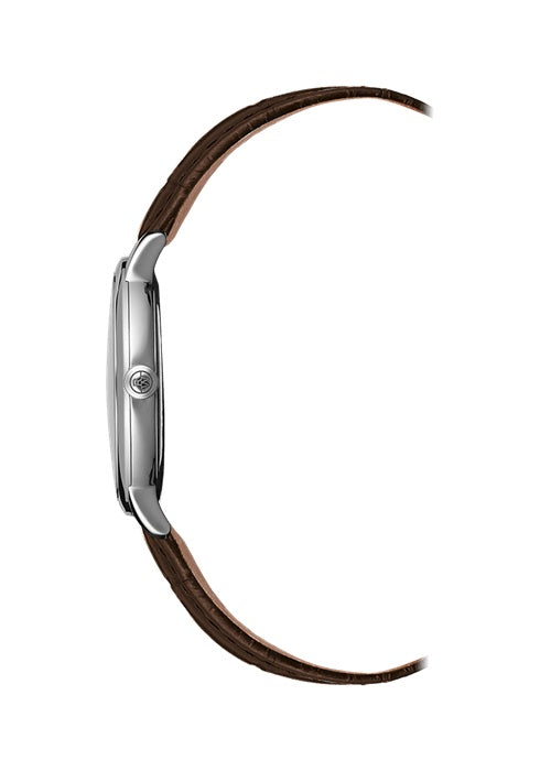 Raymond Weil Toccata Classic Brown Leather Strap Quartz 39mm Watch. 5485-SL5-65001