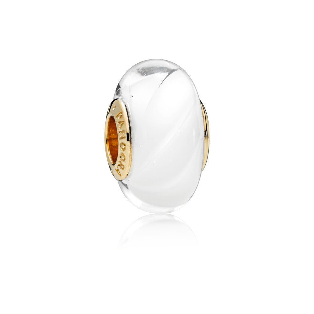 White Waves Glass