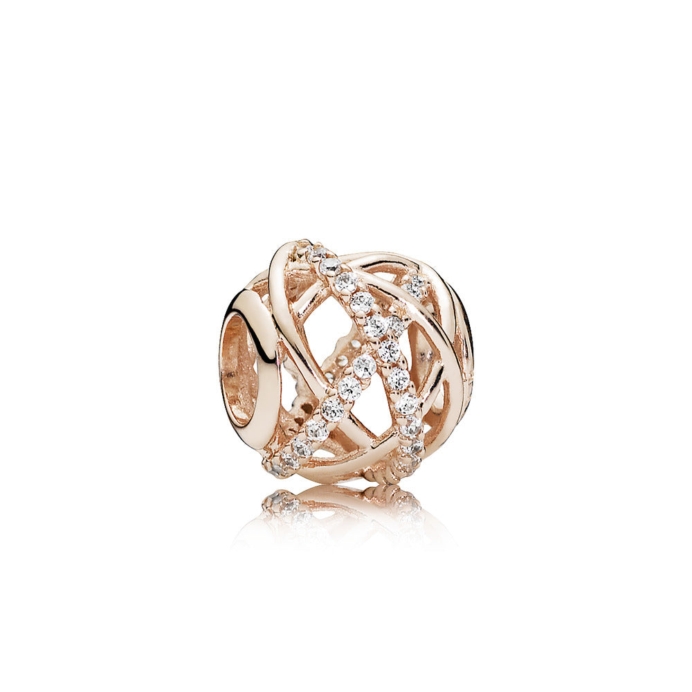 Sparkling & Polished Lines Charm