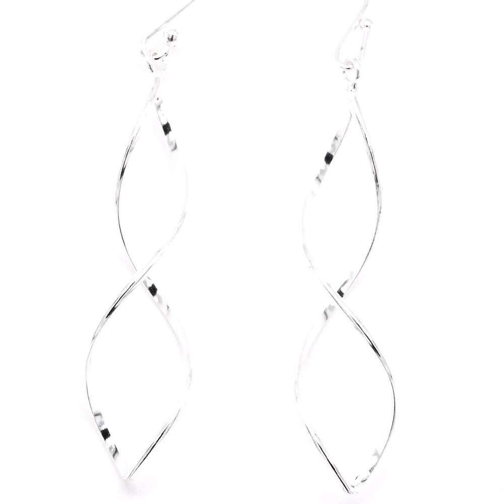 Sterling Silver Drop Earrings.