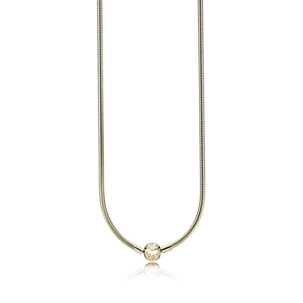 14K Gold Necklace w/ 14K Gold Signature Clasp