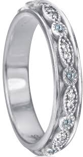 Truth Meditation Ring. Sterling Silver, Blue Topaz, and C.Z. Size:9.