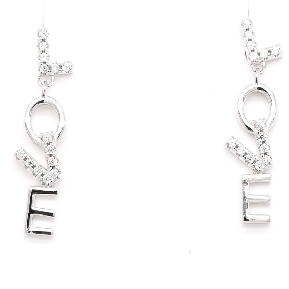 Sterling Silver Dangle Earrings.