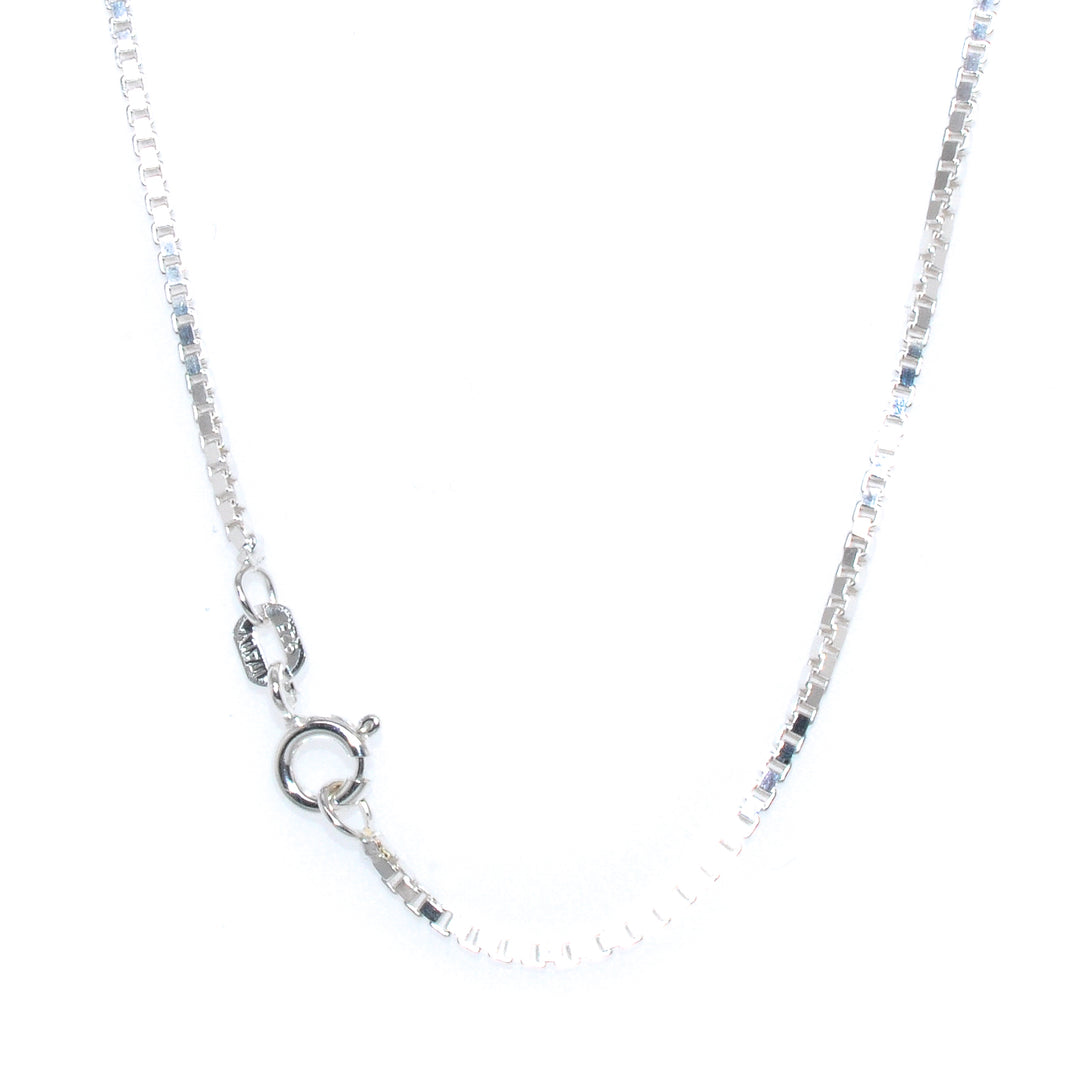 Sterling Silver 24" 1.5mm Box Chain.