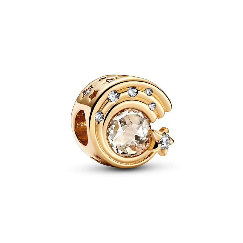 Sparkling Shooting Star Charm