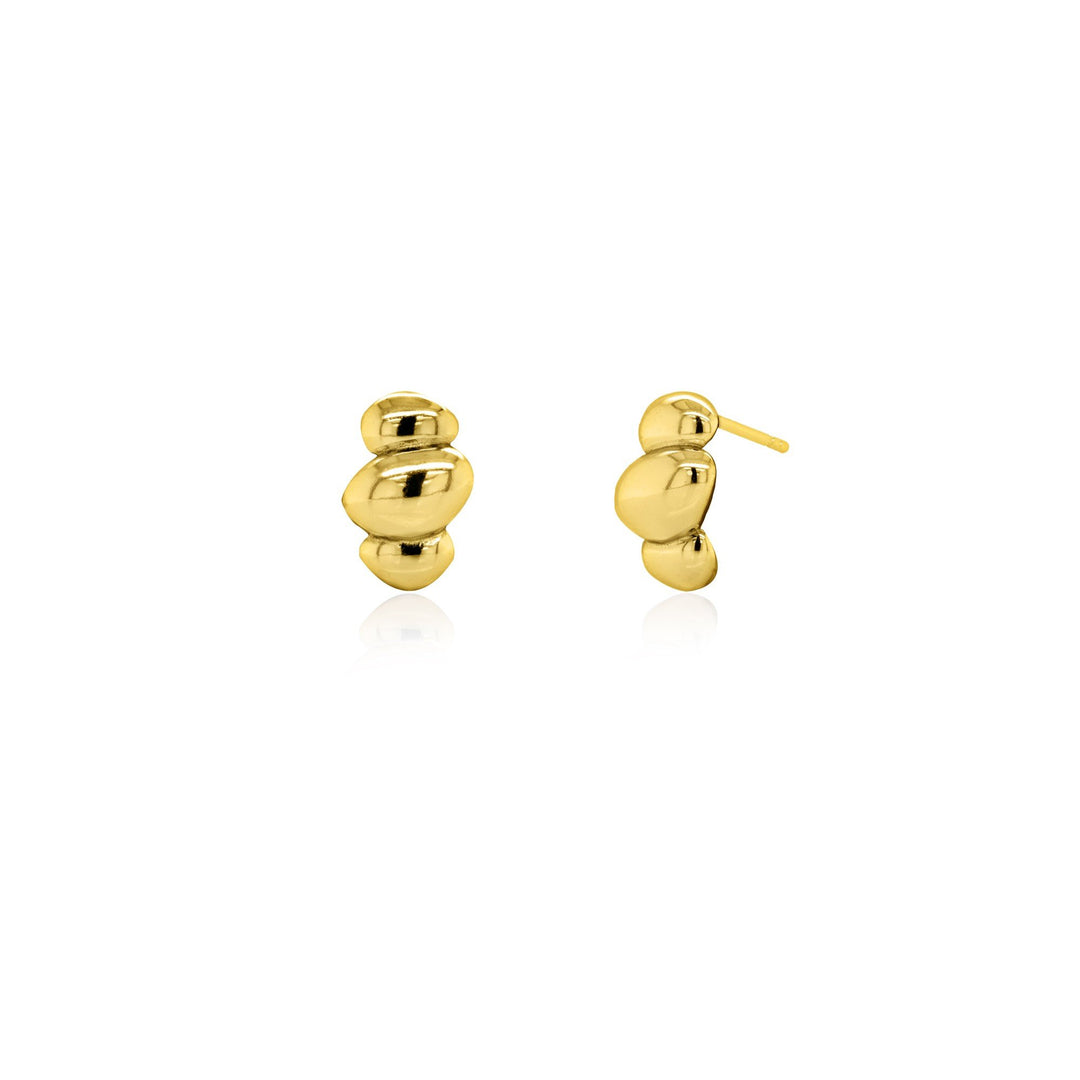 Sterling Silver Trio Bubbles Stud Earrings.
Dimensions: 12.3 x .8.1