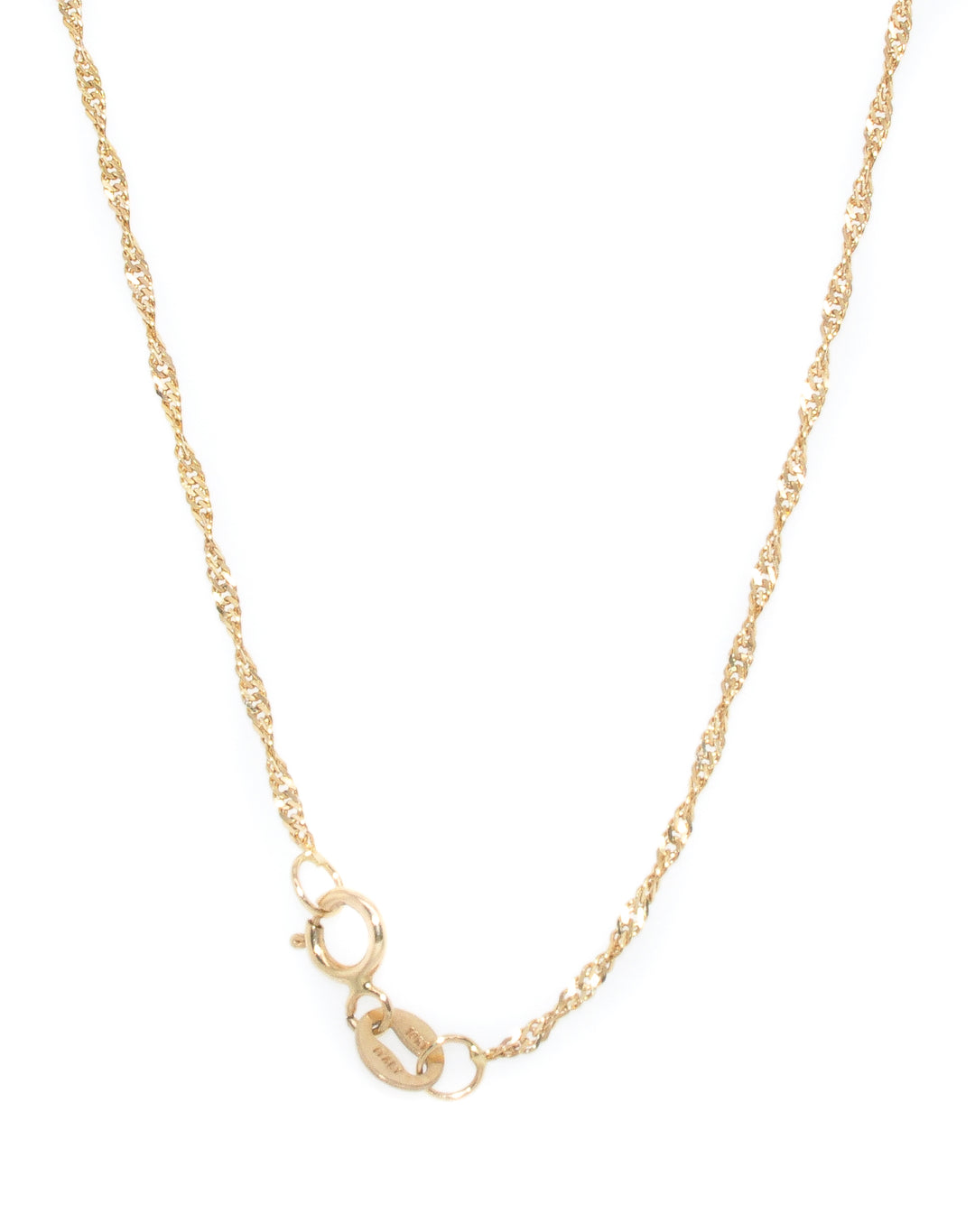 10KT 20" Singapore Chain