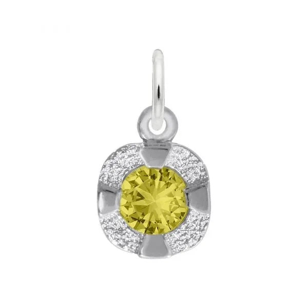 Rembrandt Sterling Silver Petite birthstone Nov.