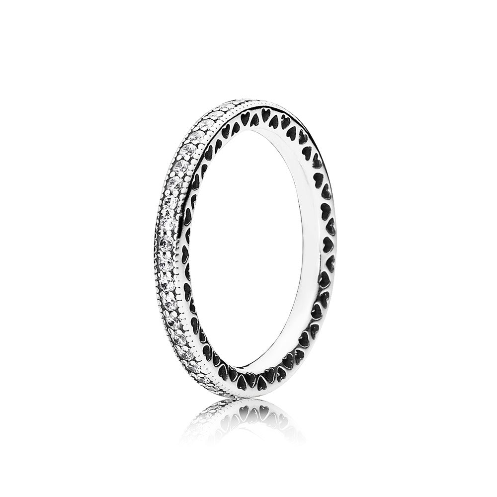 Sparkle and Hearts Ring