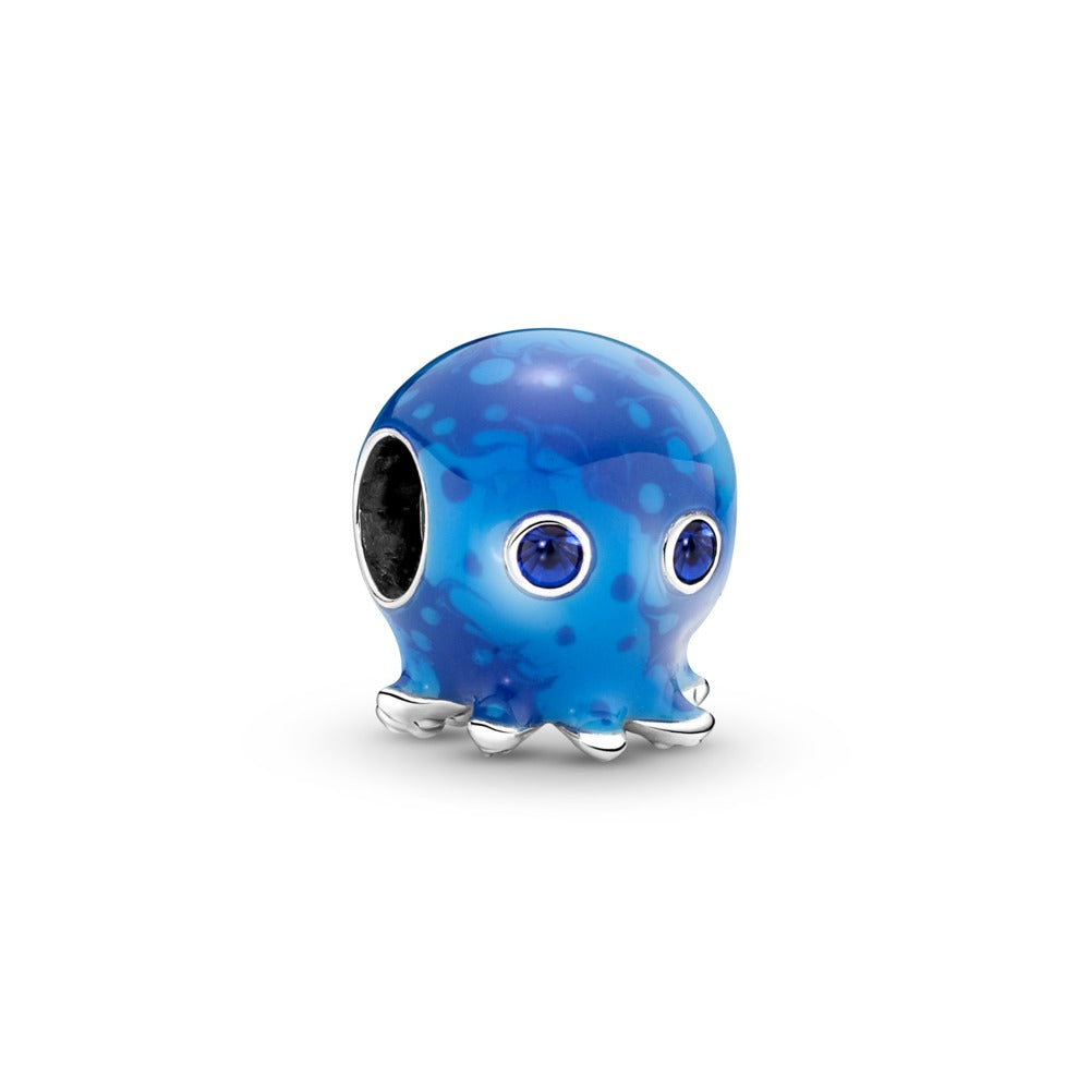 Ocean Bubbles and Waves Octopus Charm