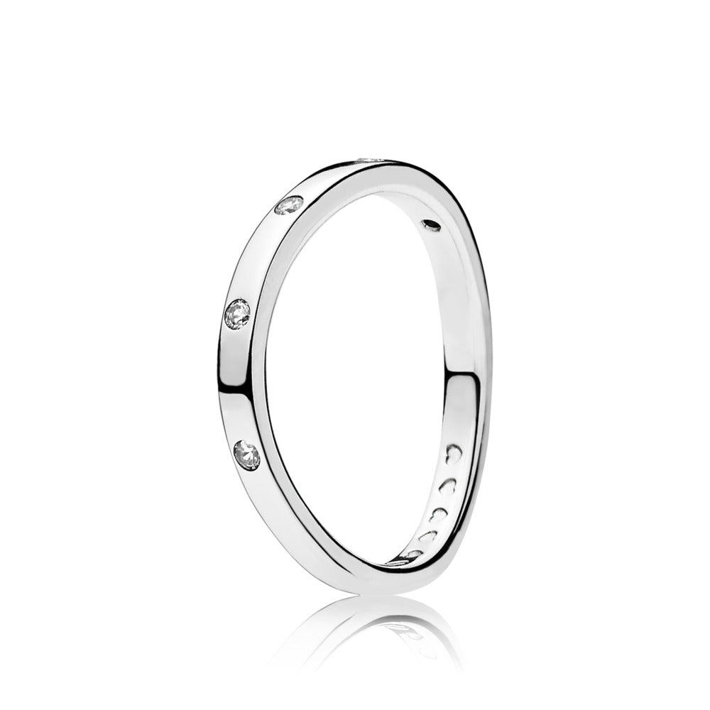 Swirling Droplets, Clear CZ
