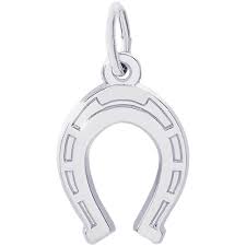 Rembrandt Sterling Silver Horseshoe Charm.