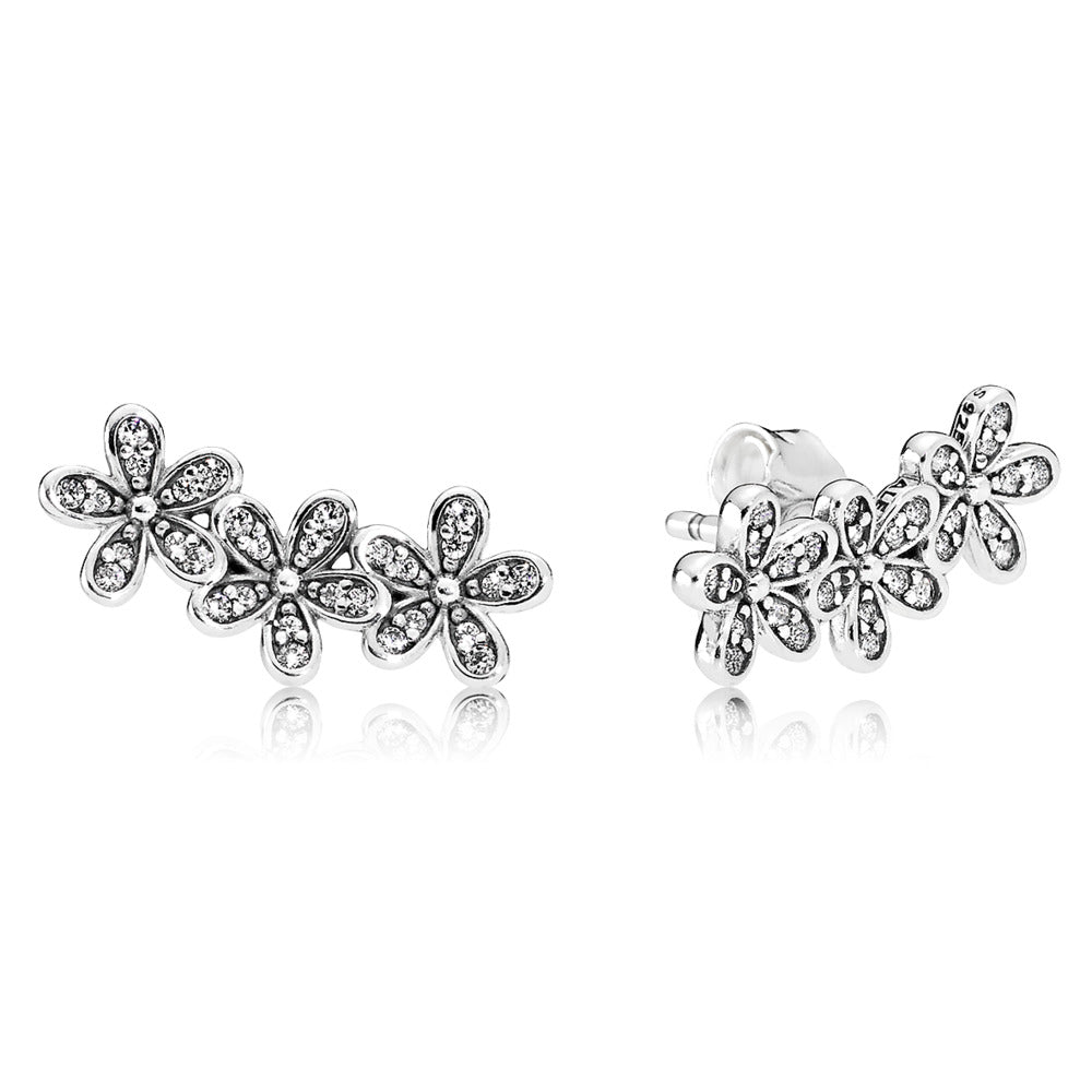 Dazzling Daisies, Clear CZ