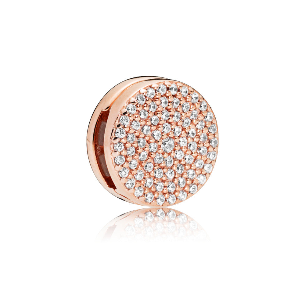 Pandora Round Pave Charm.