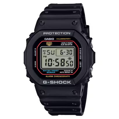 Casio Digital 5600 Series Watch. DW5600RL-1