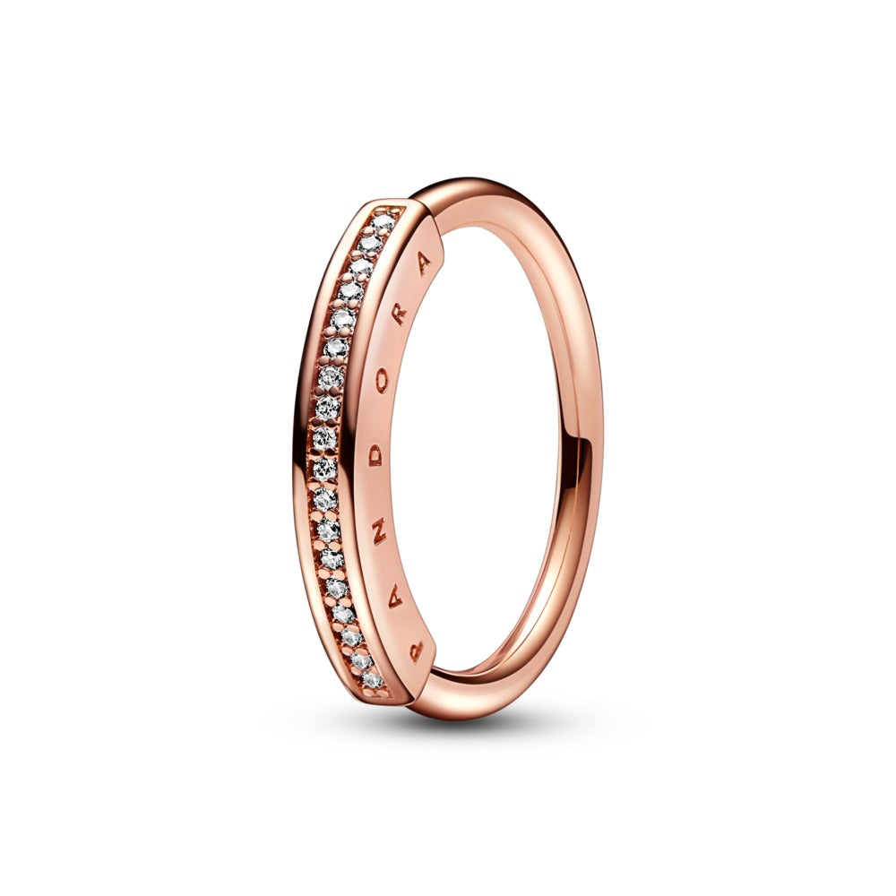 Pandora Signature I-D Pav� Ring