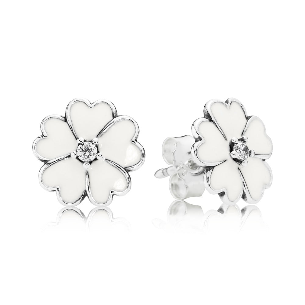 primrose, white enamel