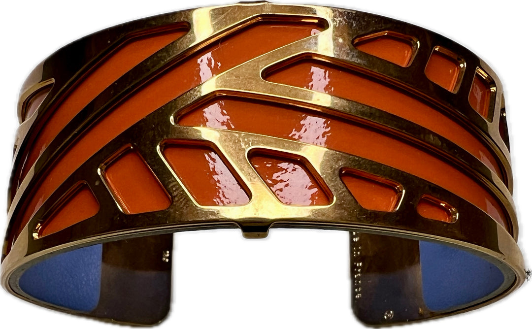 les Georgettes Rubans 25MM Rose-Tone Bracelet.