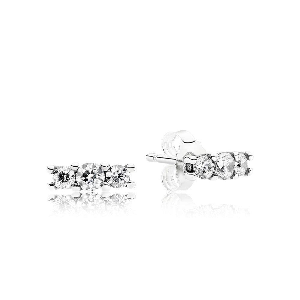 Sparkling Stud Earrings
