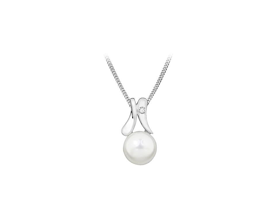 Larus Sterling Silver 18" Freshwater Pearl Necklace.