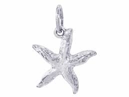 Rembrandt Sterling Silver Starfish Charm.