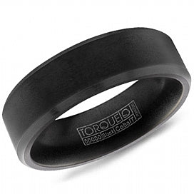 Torque Black Cobalt Wedding Band.