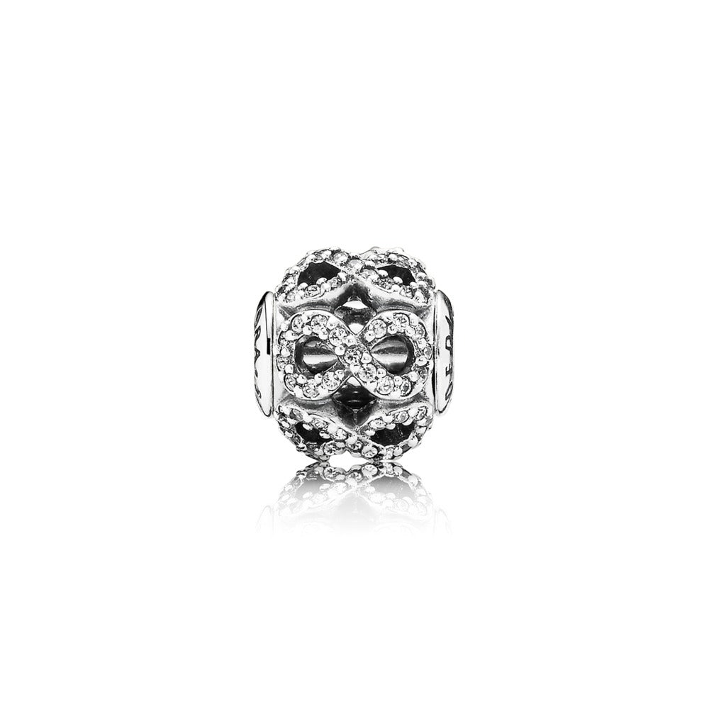 DEDICATION silver with cubic zirconia