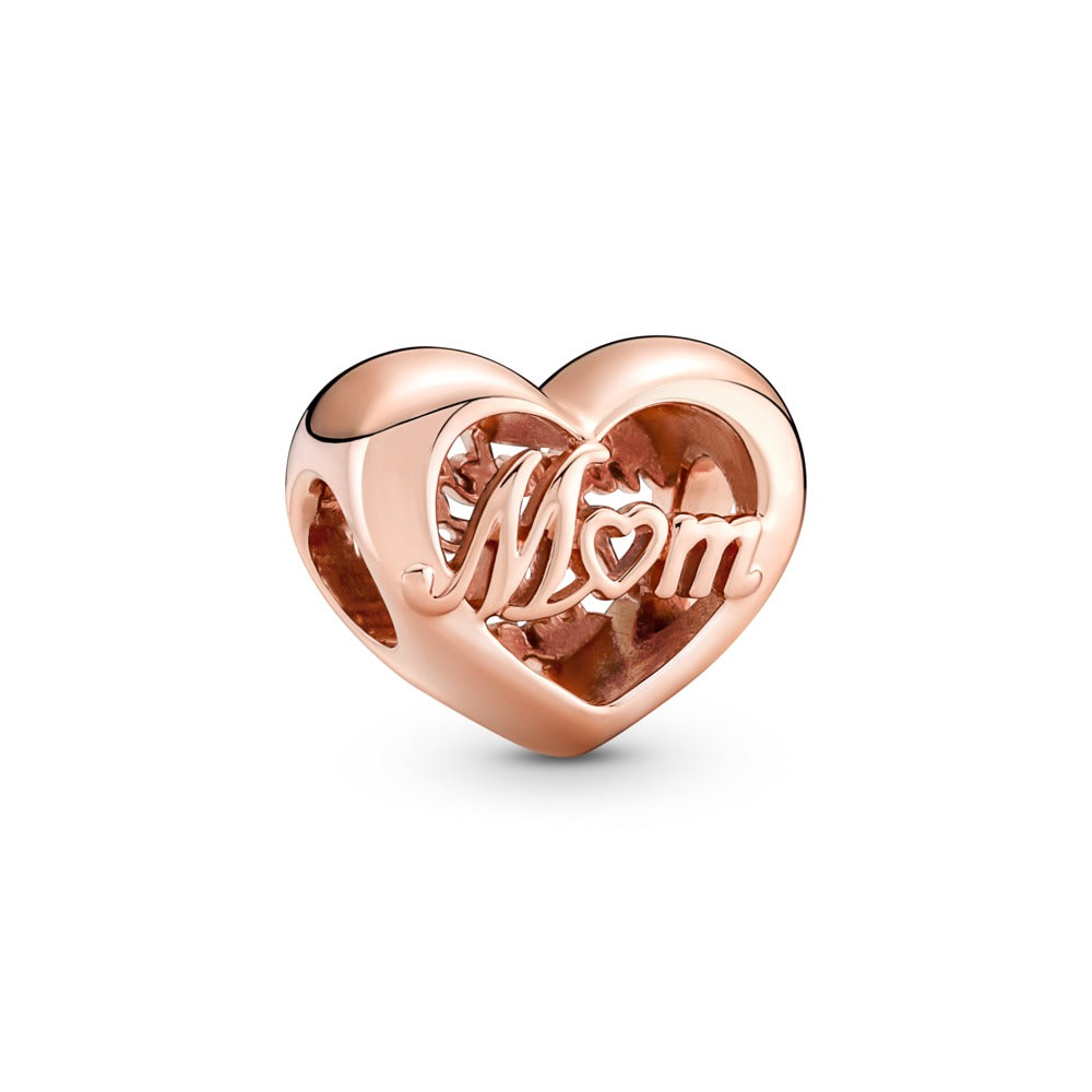 Thank You Mom Heart Charm