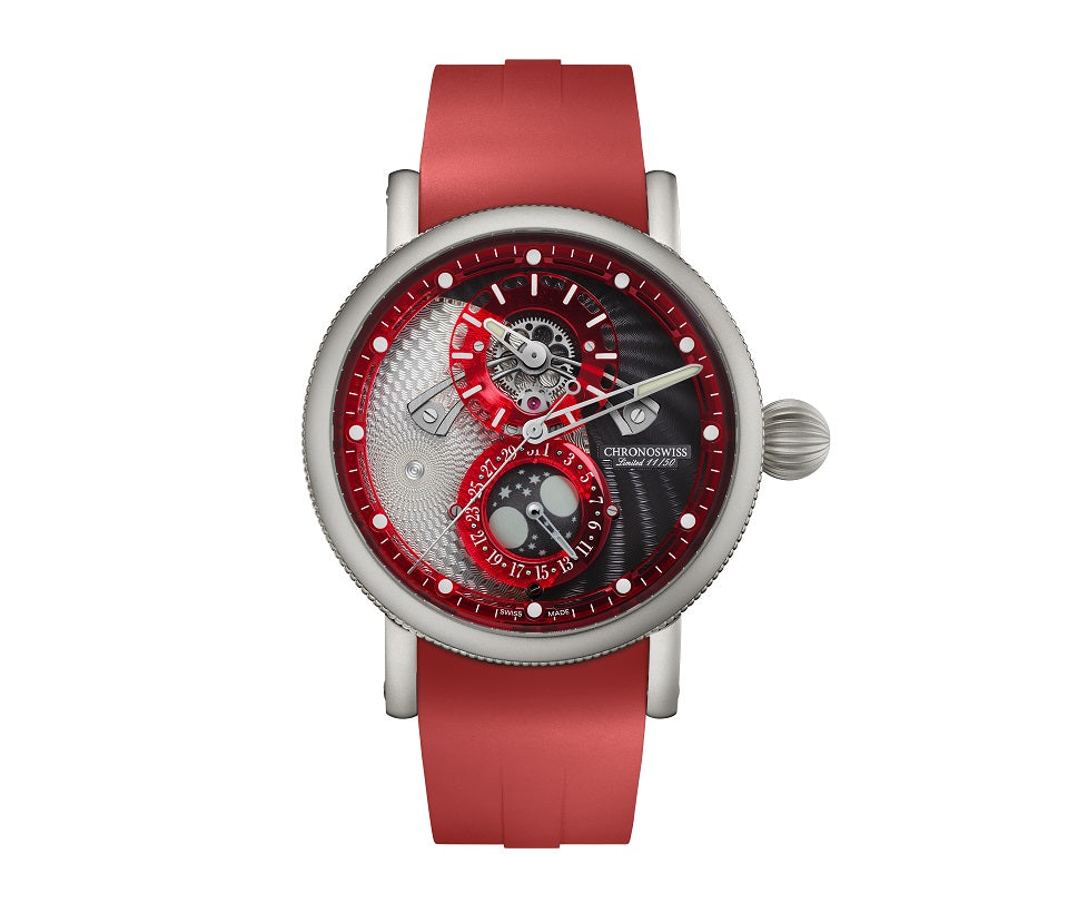 ChChronoswiss Space Timer Supernova 44mm Limited Edition Automatic Watch. CH-9343M.2-SIBK