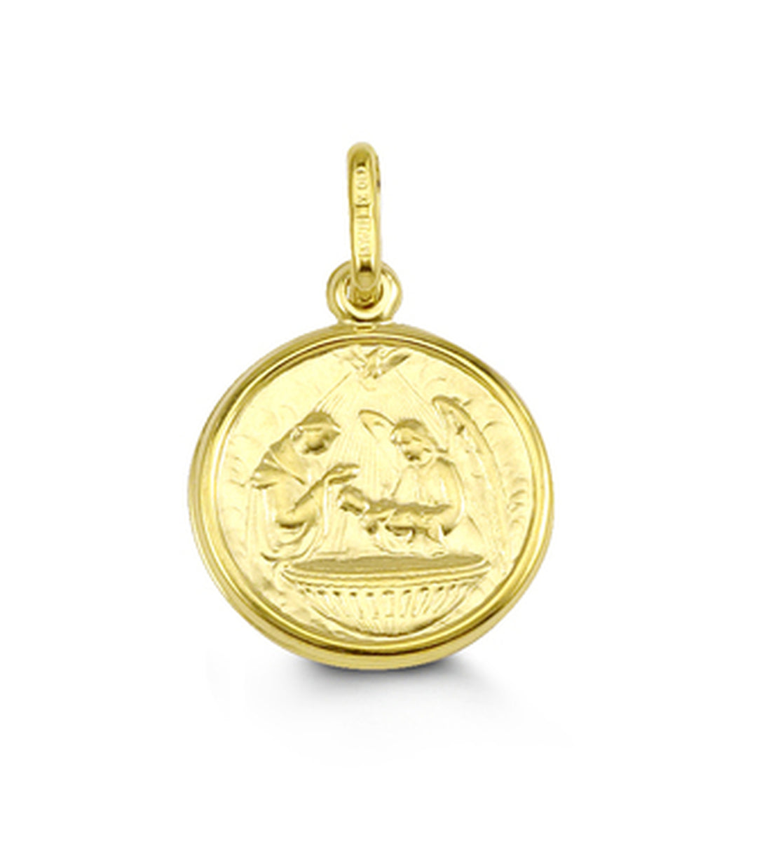 Bella 'Noah' 10KT Yellow Gold Baptism Charm.