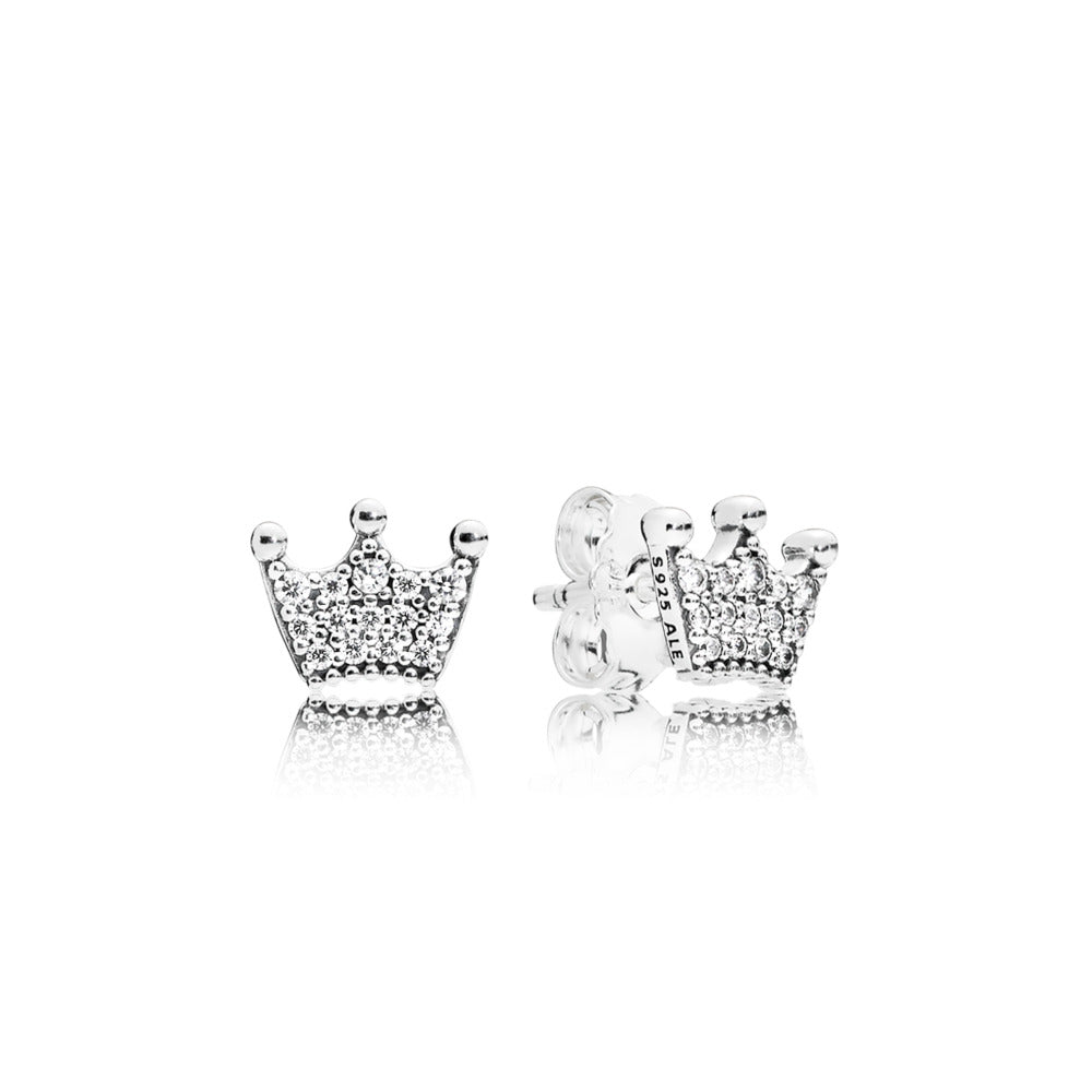 Crown Stud Earrings