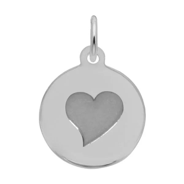 Rembrandt Sterling silver "HEART" Charm.