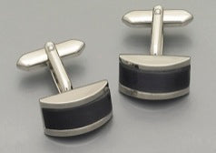 Webber Steel Cateye CuffLinks.