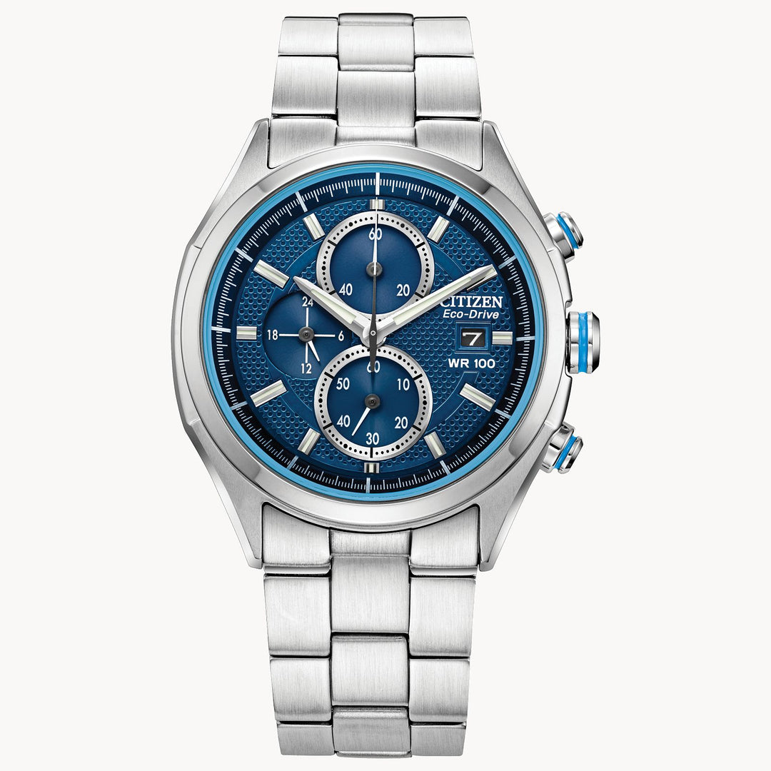 Citizen Drive Chrono 41MM Eco-Drive Watch. Ca0430-54M