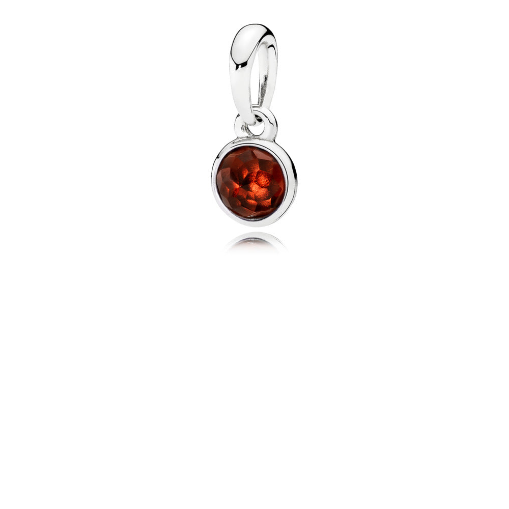 January Droplet, Garnet